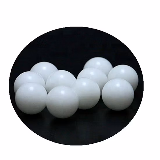 Fabrication en usine boule/sphère en plastique PTFE personnalisée